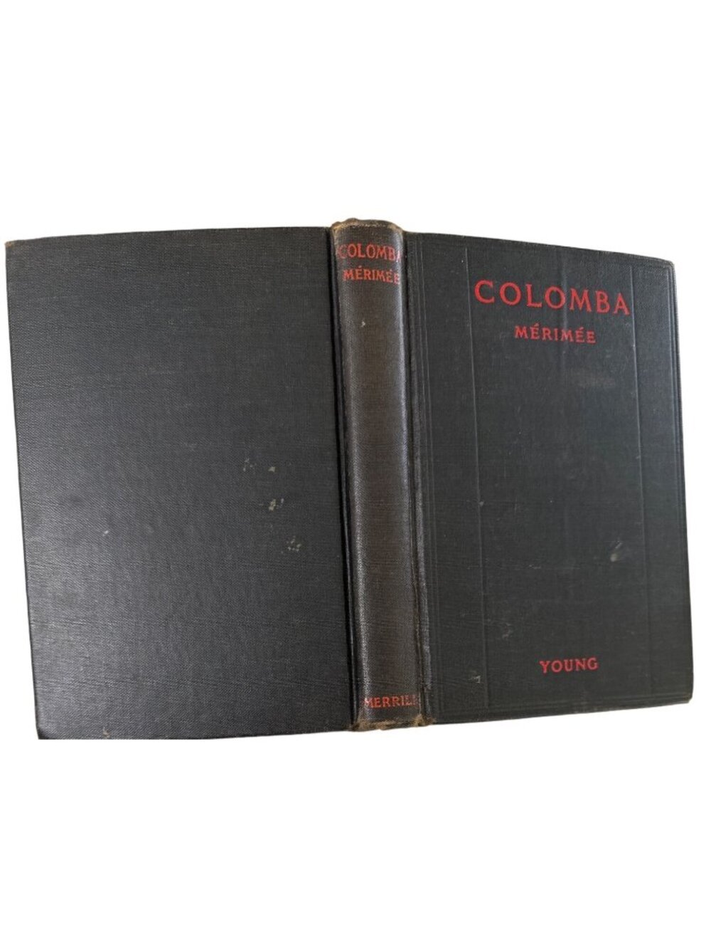 Merimee Colomba By Prosper Merimee 1922 edited by Charles E Young HC 1st Ed Merr - Picture 12 of 13